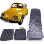 Kit Capa + Pedal Fusca Brasília Variant Tl A Partir De 1975